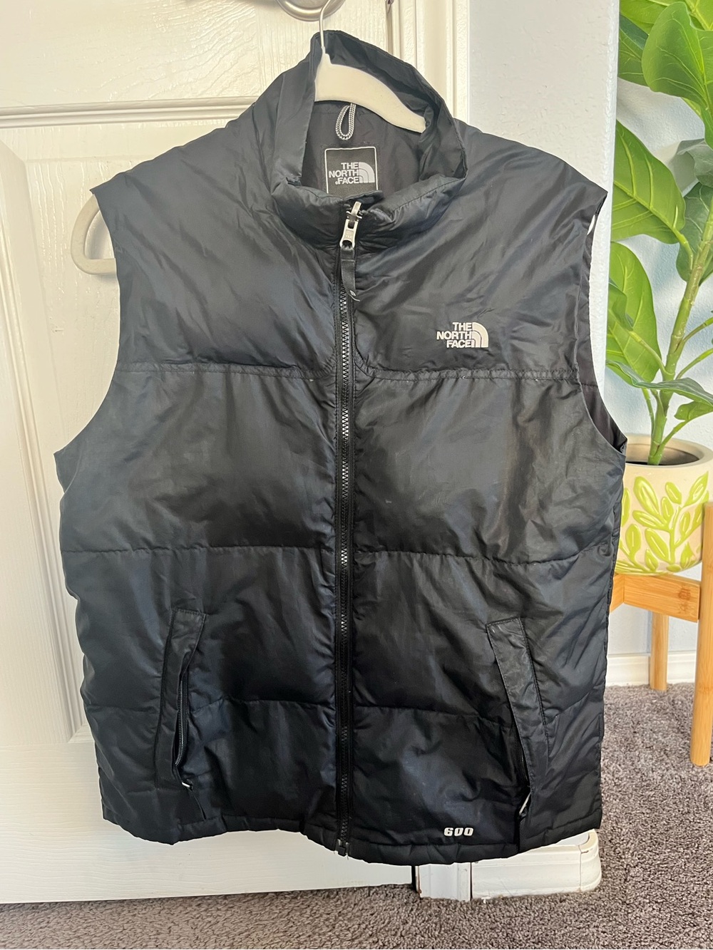 The North Face Black Puffer Down Vest